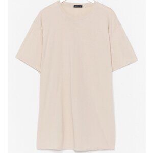 NWT Nasty Gal easy does it tee dress
